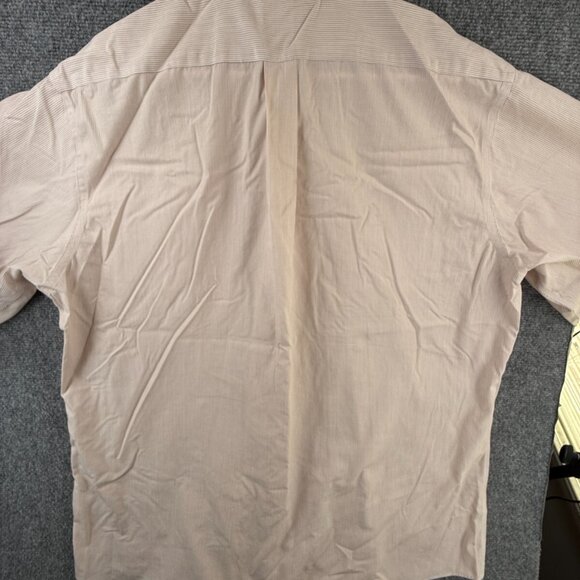 Brooks Brothers Non Iron Button Up Shirt Men Striped 17.5 34 Madison Supima - Picture 13 of 16